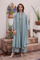 BATIK-UNSTITCHED 3PC LAWN EMBROIDERED SUIT-PK-4750
