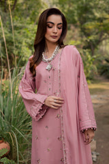 BATIK-UNSTITCHED 3PC LAWN EMBROIDERED SUIT-PK-4755
